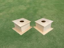 Raw Plain Ready For Paint Cornhole Pro Series Air Mail 2 Boxes