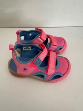 OshKosh Bgosh Zap-G Toddler Girl Sandals Size 7 Pink/Blue Water Shoes Fisherman