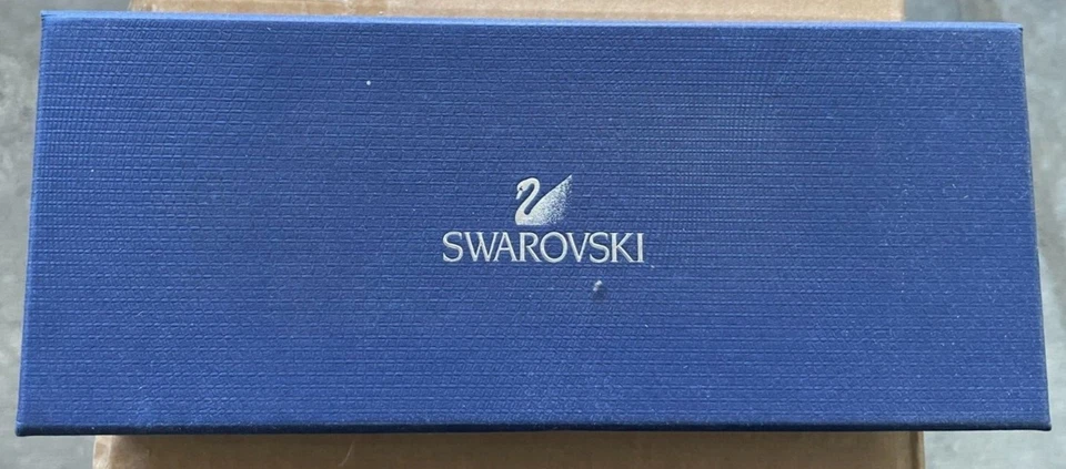 Swarovski bracciale/girocollo con cordoncino nero regolabile COME NUOVO - Immagine 2 di 4