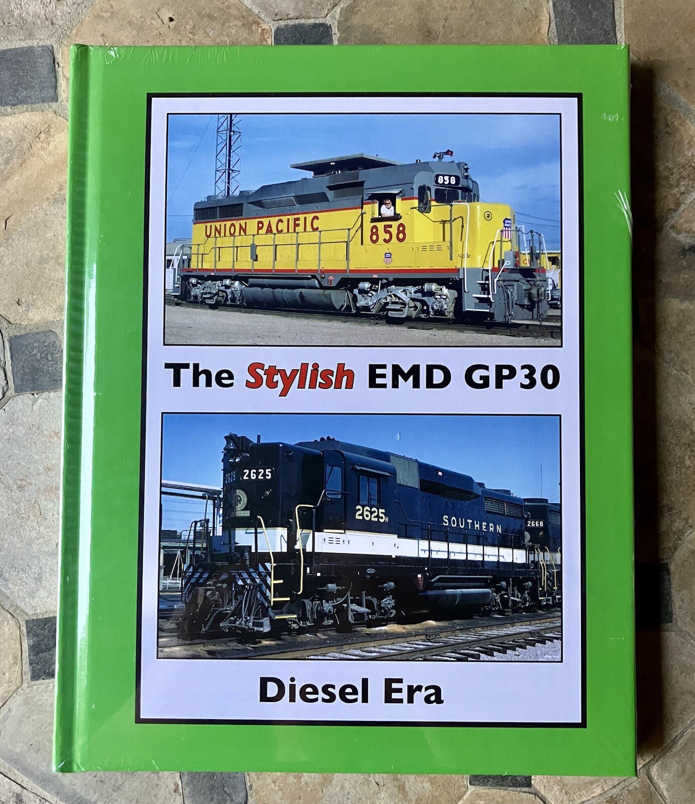 The Stylish EMD GP30 Diesel Era Locomotive Railroad Hardcover Book