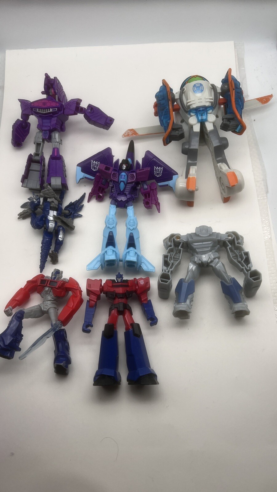 Transformers Toys  Lot Of 7 McDonald’s And Various