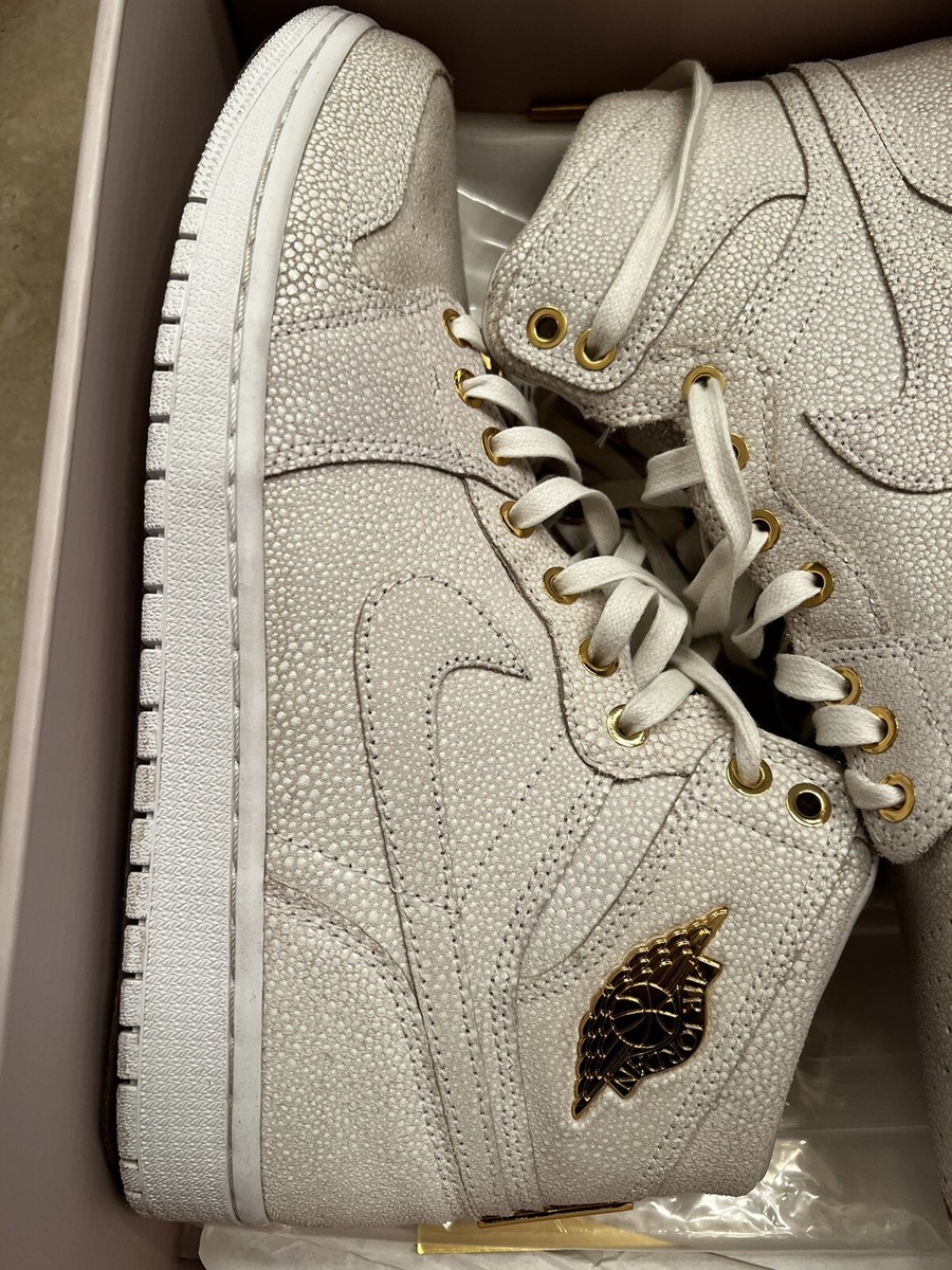 24k Gold Air Jordan Pinnacle White Size Jordan Retro High OG