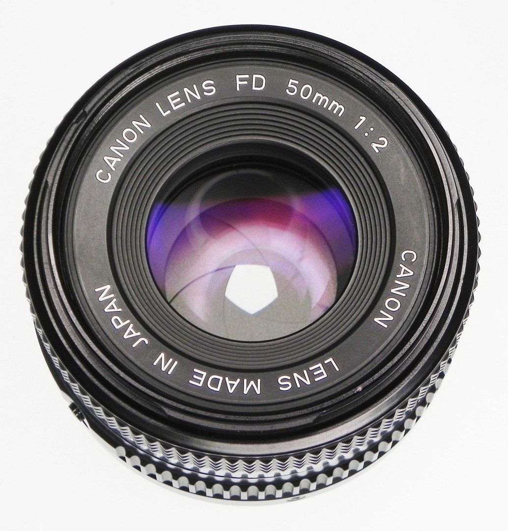 CANON NEW FD 50mm F2 外観 光学とに綺麗#198 CANON NEW FD 50mm F2