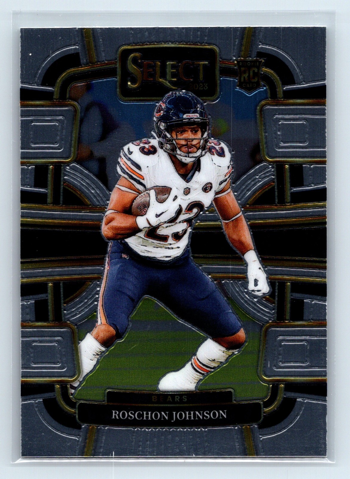2023 Panini Select #19 ROSCHON JOHNSON Rookie RC Concourse Base Chicago Bears