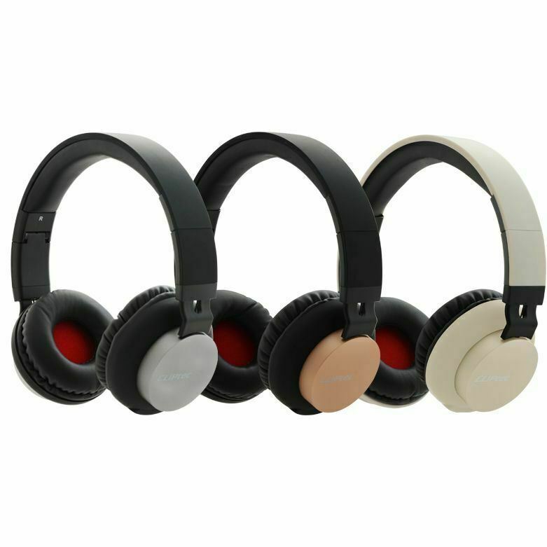 Wireless Bluetooth Stereo Headset Headphones Handsfree Mic For iPad Gold