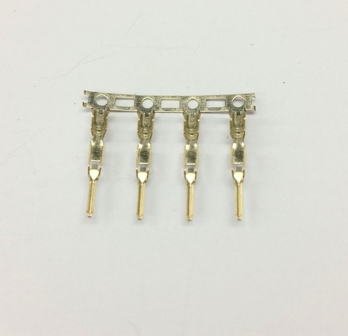 2er-STÜCK - STECKER 4-POLIGER LÜFTER-STROMANSCHLUSS - ROTE FARBE INKL. PINS - Bild 4 von 4