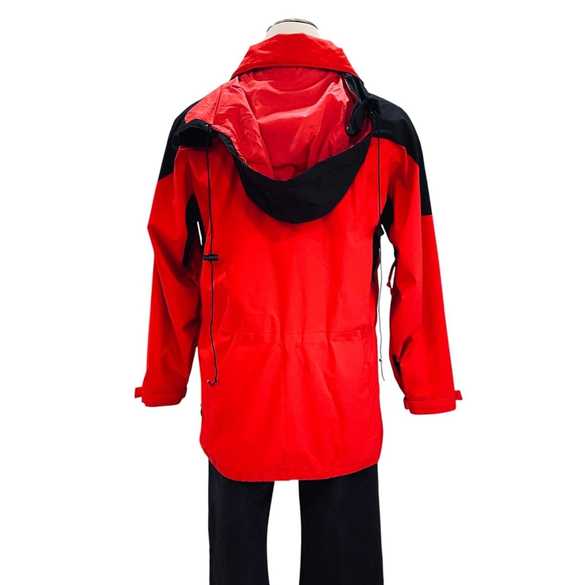old EMS Gore-Tex レッド　マウンテンパーカー　古着　y2k VTG EMS Red Black GTX Hooded Jacket Large Outdoor Hiking