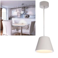 Pendel-Leuchte GX53, Gips überstreichbar gestaltbar Hängelampe höhenverstellbar