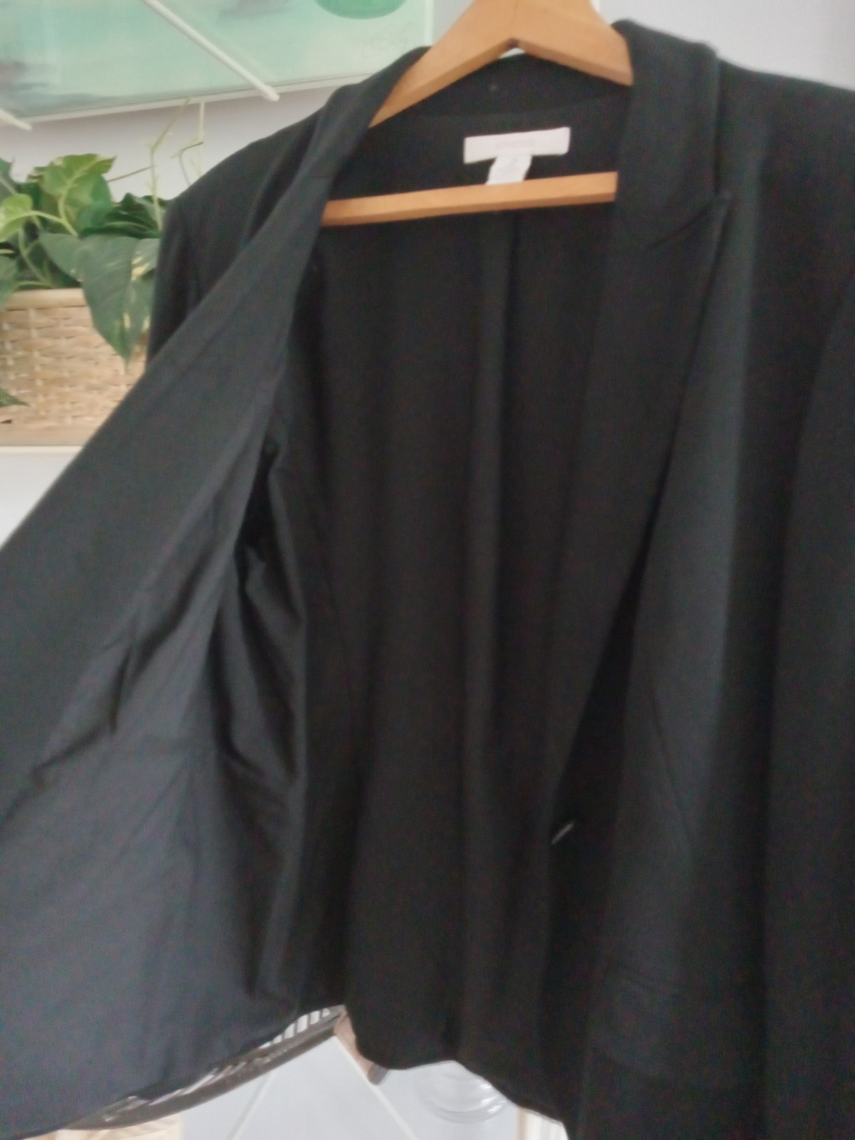 Chicos 2 L-XL Basic Black Jacket Blazer Fully Lin… - image 11