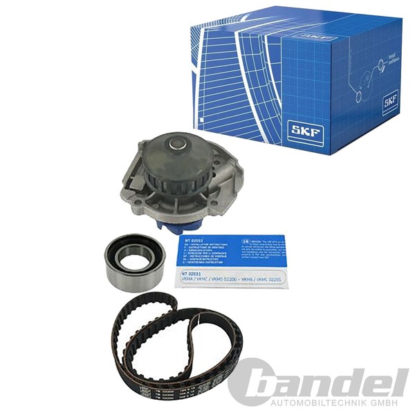 Skf ZAHNRIEMEN-SATZ + Wasserpumpe Passend FüR Autobianchi Y10 Fiat Panda Tipo-image