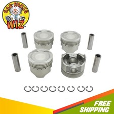 Engine Piston Set Fits 92-01 Geo Esteem Sidekick 1.6l G16s Engine Piston Set Fits 92-01 Geo Esteem Sidekick 1.6l G16s