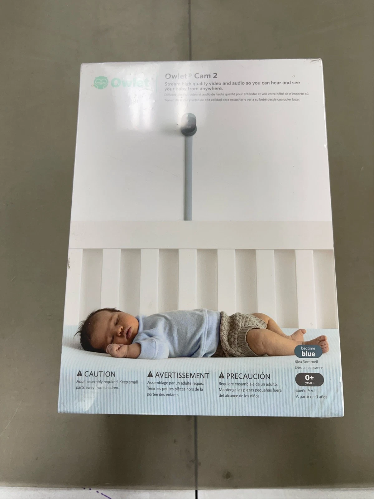 Owlet - Cam 2, HD Video Baby Monitor - Bedtime Blue