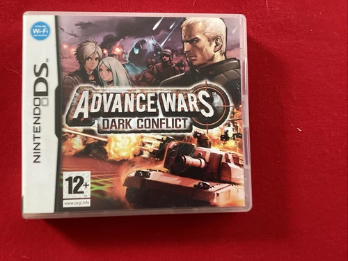 Advance Wars Dark Conflict Nintendo DS 2008 Boxed Manual Inserts