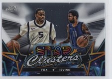 2023-24 Topps Cosmic Chrome Star Clusters De'Aaron Fox Kyrie Irving #SC-7 1ij1