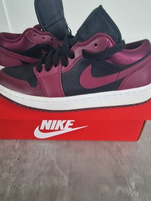 Nike Air Jordan 1 Low Sneaker Bordeaux  Gr. 39