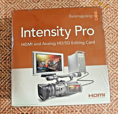  Blackmagic Design Intensity Pro HDMI Analog HD/SD PCIe Video Capture Card
