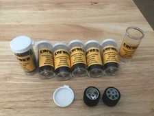 Slot Car Tires Koford WX 615 Hub 3/32 Axle 760 Diameter Tire Wing