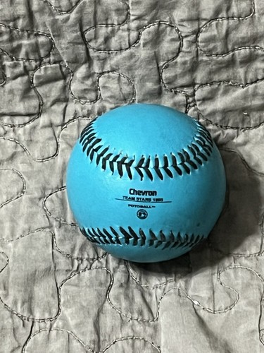 VINTAGE türkis Miami Florida Marlins Autogramm Baseball Ball 1993 Promo Eröffnung - Bild 6 von 7