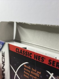 Xevious Classic NES (Game Boy Advance GBA) Complete in Box CIB Very Clean
