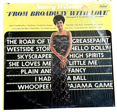 Nancy Wilson! - From Broadway With Love - Capitol Record T 2433 - 12'' 33rpm