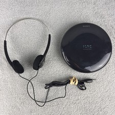 Sony D-NE050 PSYC Walkman Portable CD Player Headphones - WORKS