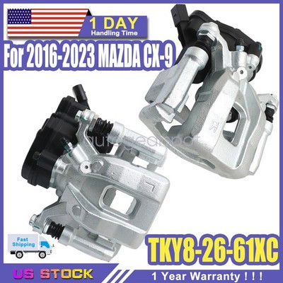 For 2016-2023 MAZDA CX-9 Rear Right Left SIDE DISC BRAKE CALIPER TKY8-26-71XC