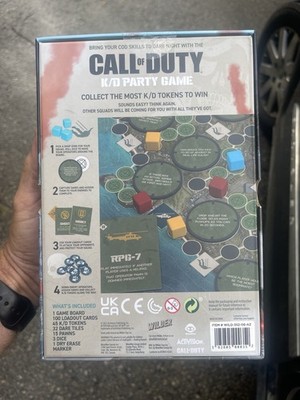 Gioco Da Tavolo Call Of Duty K/D Party Game, Wilder Games, Per 3-5 Giocatori, Dai 17 Anni, Strategia E Sfide