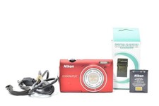 Nikon COOLPIX S5100 Compact Digital Camera Red Excellent Condition