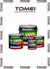 SMALTO SINTETICO LUCIDO PER FERRO LEGNO PLASTICA TEKNICA 0,75 Litri Vari Colori