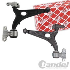 2x FEBI QUERLENKER VORNE UNTEN passend für PEUGEOT 807 EXPERT + CITROEN C8 JUMPY