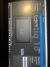 Wacom Cintiq DTK1660K0A 16 Inch Creative Pen Display No Pen And Power Cable