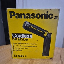 Panasonic Cordless Drill & Driver EY503 EY503B 2.4v 1 Hour Charge Tested Working