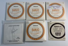Lot of 6, Banjo Strings D'addario, John Hartford Medium Steel