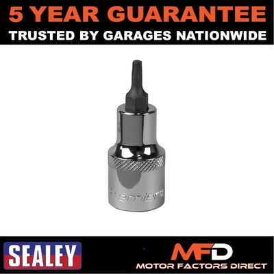 Sealey Premier TRX-Star * Steckschlüssel-Bit 1/2'' Vierkantantrieb T20 SBT017