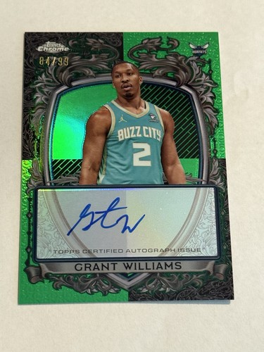 2025 Topps Chrome Grant Williams Refractors Green (RAW)