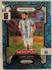 Lionel Messi 2026 Panini Prizm Monopoly World Cup Corners Blue Wave #1
