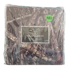 True Timber Luxury Camo Full Sheet Set Bedding Set NEW