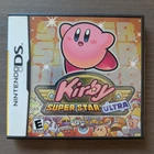 Kirby Super Star Ultra (Nintendo DS, 2008) CIB Manual Cartridge