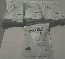Lot Of 3 NEW Motif Breast milk Storage Bags 100ct Plus Pregnancy Back Brace M