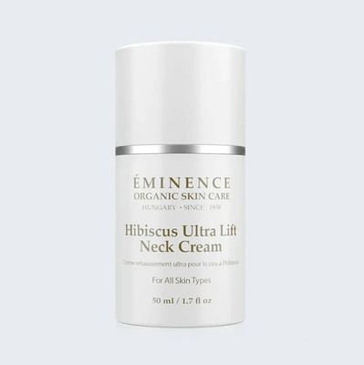 NIB Eminence Hibiscus Ultra Lift Neck Cream, 1.7 oz