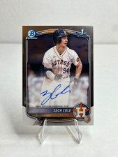 2025 Bowman Chrome - Zach Cole Chrome Prospect Autographs #CPA-ZC (AU, RC)