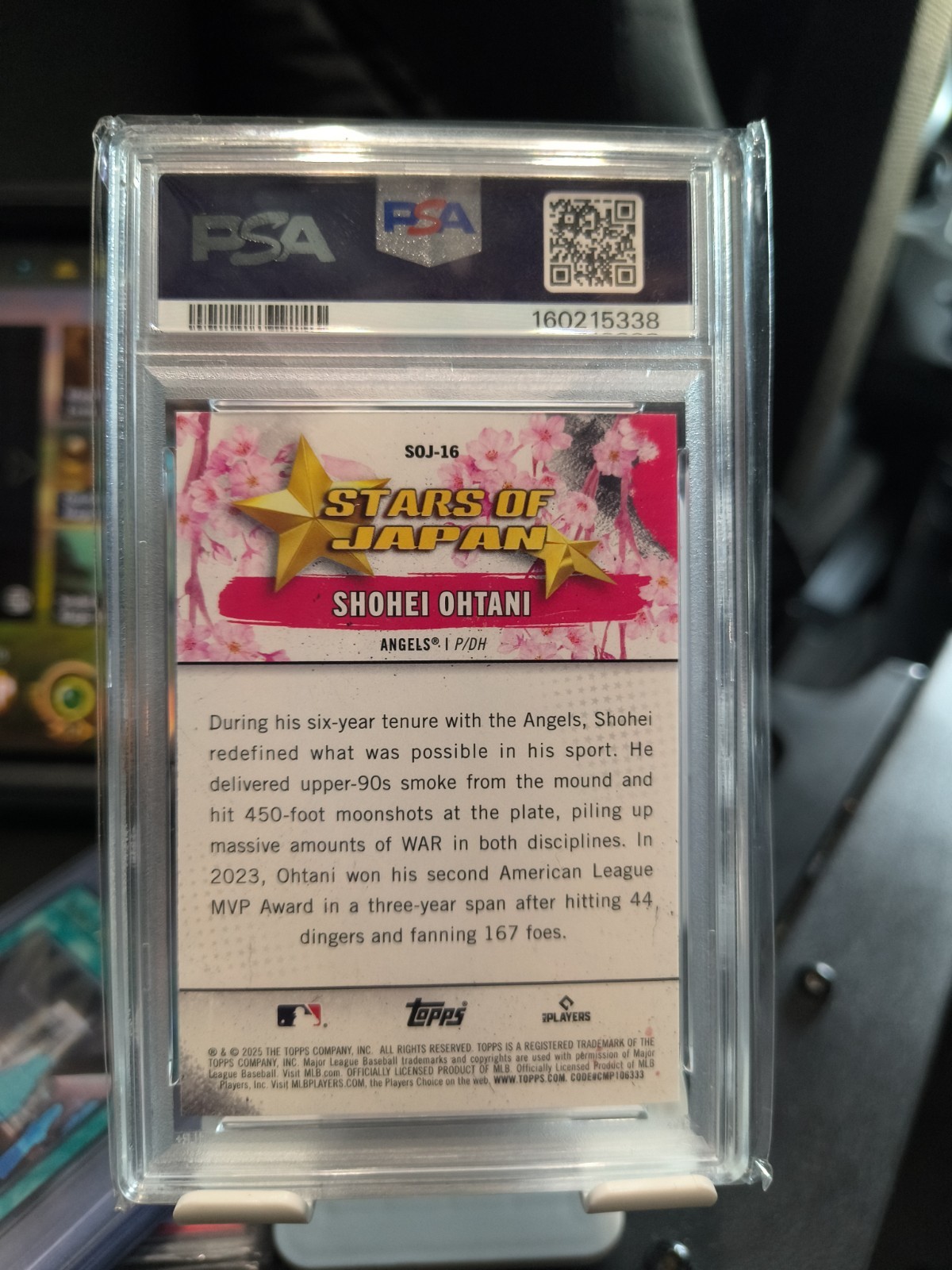 2025 Topps Series 1 - Stars of Japan Shohei Ohtani #SOJ-16 view 2