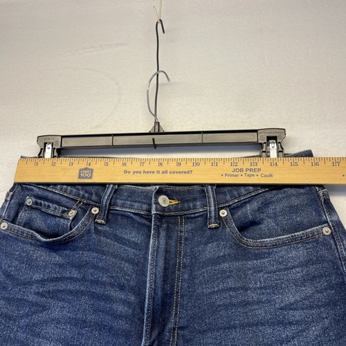 Abercrombie Fitch Jeans 34x32 (Fits 32x29.5) Blue Athletic Slim Straight Stretch - Picture 4 of 15
