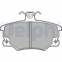 Delphi Bremsbelagsatz, Scheibenbremse Vorderachse U.A. FüR Abarth, Alfa Romeo