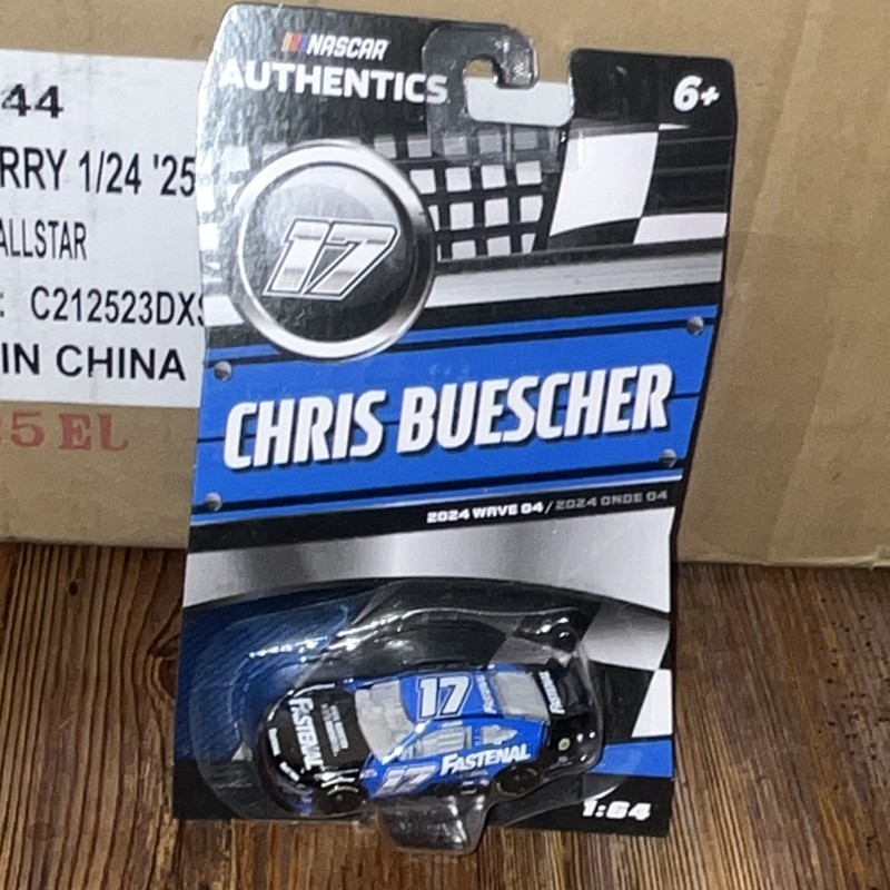 Lionel NASCAR Authentics Chris Buescher #17 Fastenal 2024 Ford 1:64 Diecast