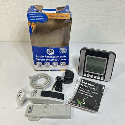 La Crosse Audio 3 Day Forecaster w/ Severe Weather Alerts Wireless Temp WA-1030U