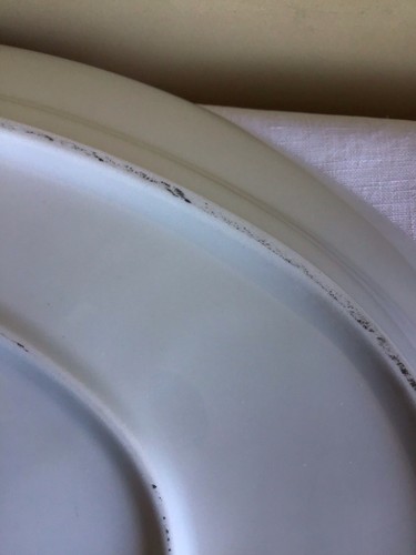 Pillivuyt France Depuis Modelle Depose Brown Turkey Transferware Serving Platter - Picture 8 of 11
