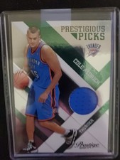 2010-2011 Cole Aldrich Prestigious Picks Jersey Relic 273/499