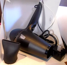 GHD Blow Hair Dryer Professional AIR 1.0 Black 1600w 2 Heat Settings Cool Button