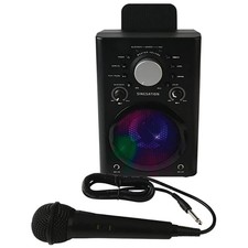 Wireless Bluetooth Karaoke Machine with Voice Effects  Smartphone Connectivity